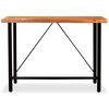 vidaXL Ensemble de bar 7 pcs Bois d'acacia massif et de récupération
