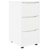 vidaXL Armoire de rangement Blanc 40 x 48 x 81 cm Bois d'ingénierie