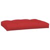 vidaXL Coussins de palette lot de 3 rouge tissu