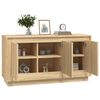 vidaXL Buffet ch&ecirc;ne sonoma 102x35x55 cm bois d'ing&eacute;nierie