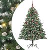 vidaXL Sapin de No&euml;l artificiel Vert 240 cm PVC, plastique et acier