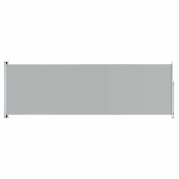 vidaXL Auvent latéral rétractable de patio 200x600 cm Gris