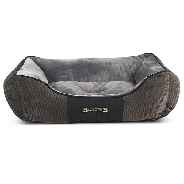 Scruffs & Tramps Panier pour animaux Chester Taille XL 90x70 cm Gris