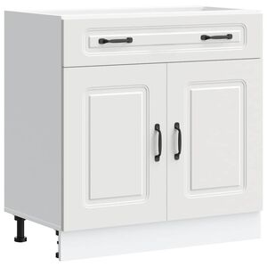 vidaXL Armoire de cuisine Kalmar blanc bois d'ing&eacute;nierie