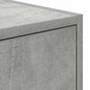 vidaXL Meuble TV gris béton 60x31x25,5 cm bois d'ingénierie