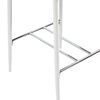 vidaXL Ensemble de bar 5 pcs Similicuir Blanc