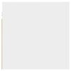 vidaXL Meubles TV muraux 4 pcs Blanc 30,5x30x30 cm