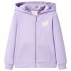 Sweat &agrave; capuche pour enfants lila 92