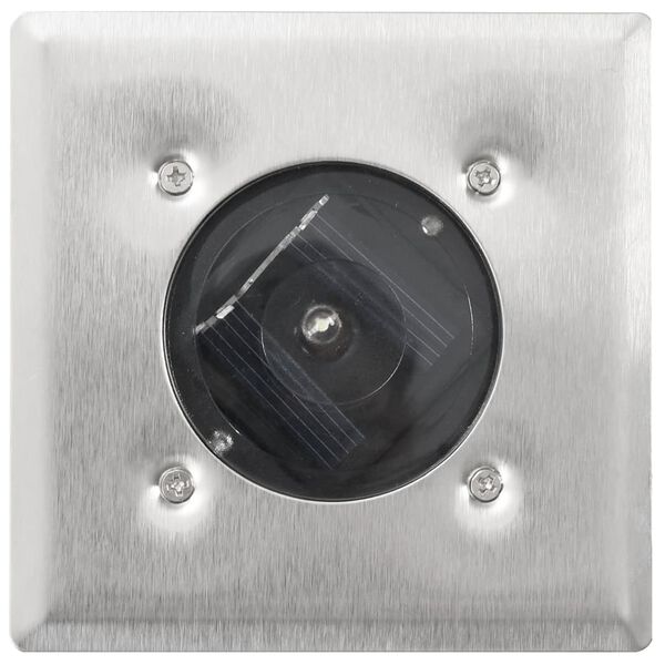 vidaXL Spots de sol carrés 6 pcs