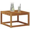 vidaXL Table de jardin Bois d'Acacia Massif Naturel 59 x 59 x 37 cm