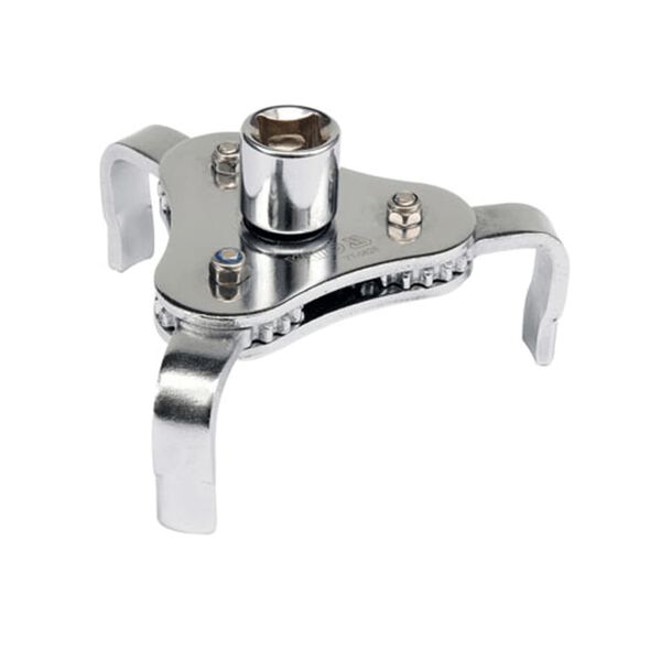 YATO Cl&eacute; de filtre &agrave; huile avec 3 m&acirc;choires