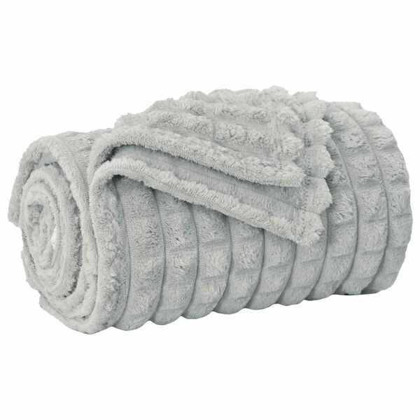 vidaXL Couvertures &agrave; jeter 6 pcs Gris 150 x 130 cm Toison