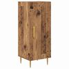 vidaXL Haut Armoire 2 pcs Bois Ancien Bois d'ing&eacute;nierie