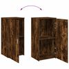 vidaXL Armoire de rangement ch&ecirc;ne fum&eacute; 50x45x103,5cm bois d'ing&eacute;nierie