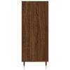 vidaXL Buffet haut chêne marron 57x35x90 cm bois d'ingénierie