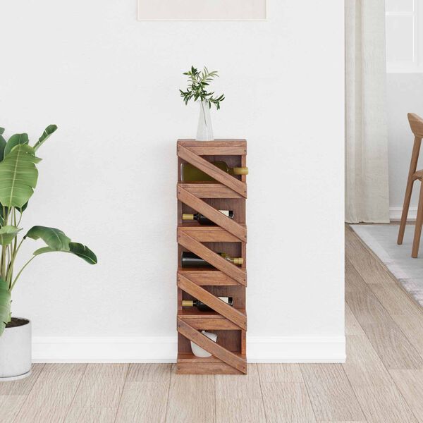 vidaXL &Eacute;tag&egrave;re Marron 24 x 14 x 80 cm Bois de Mahogany Massif