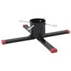 vidaXL Support de sapin de No&euml;l noir 61x61x15,5 cm