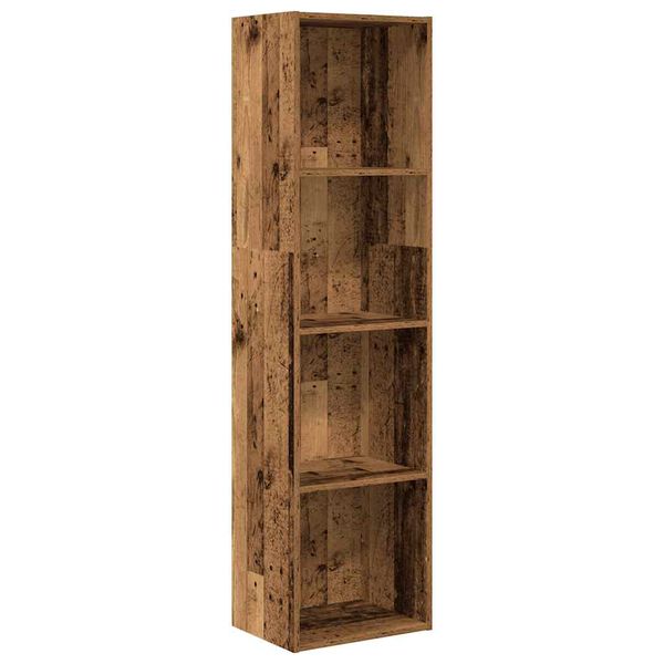 vidaXL Biblioth&egrave;que vieux bois 40x30x152 cm bois d'ing&eacute;nierie