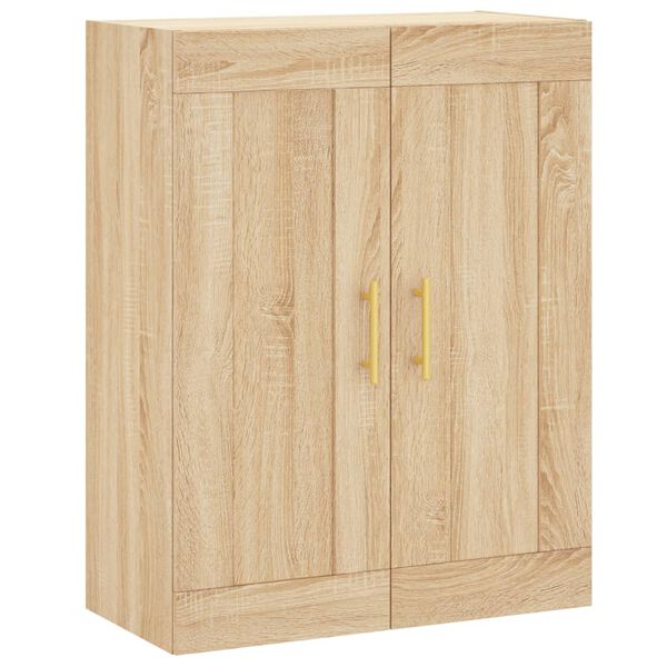 vidaXL Armoire murale ch&ecirc;ne sonoma 69,5x34x90 cm bois d'ing&eacute;nierie