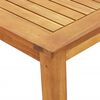 vidaXL Ensemble à manger de jardin 5 pcs 85x85x74 cm Bois d'acacia solide