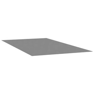 vidaXL B&acirc;che de piscine gris clair 420x220 cm g&eacute;otextile polyester