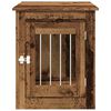 vidaXL Meuble de cage chiens vieux bois 55x75x65 cm bois d'ing&eacute;nierie