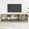 vidaXL Meuble TV ch&ecirc;ne sonoma 180x40x46 cm bois d'ing&eacute;nierie