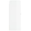 vidaXL Armoires murales 2 pcs blanc brillant bois d'ing&eacute;nierie