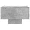vidaXL Table basse gris béton 100x49,5x31 cm bois d'ingénierie