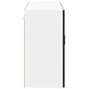 vidaXL Armoire de cuisine avec porte Kalmar Ch&ecirc;ne noir 80 x 31 x 60 cm