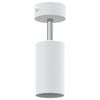 vidaXL Spot de plafond Blanc 6 x 6 x 16.5 cm Acier