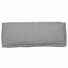 vidaXL Set de coussins de palette 2 pcs Gris Tissu Oxford
