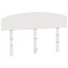 vidaXL T&ecirc;te de lit blanc 140 cm bois massif de pin