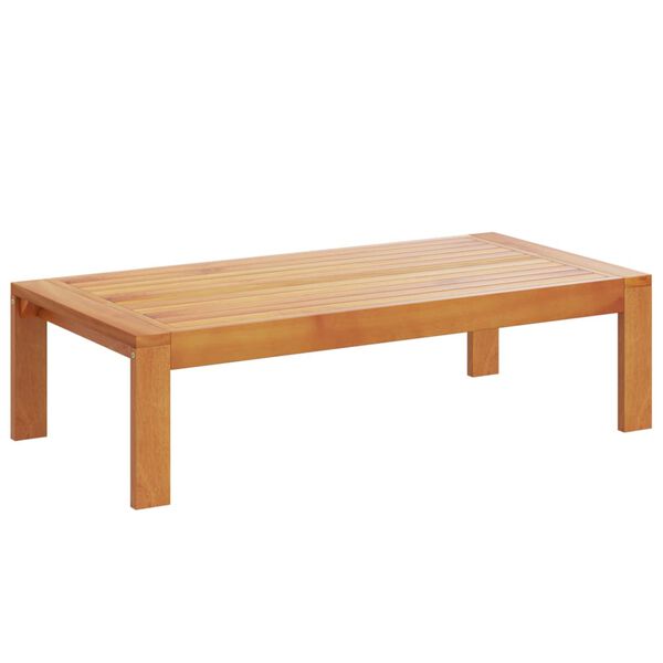 vidaXL Salon de jardin avec coussins 3 pcs bois massif d'acacia