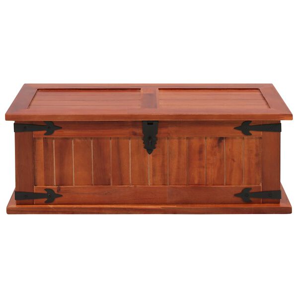 vidaXL Coffre de rangement 60x25x22 cm Bois d'acacia solide