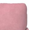 vidaXL Canap&eacute;s avec coussin 110cm Rose Contreplaqu&eacute;
