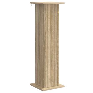 vidaXL Support de Plante Ch&ecirc;ne Sonoma 30,5 x 30 x 100,5 cm