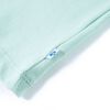T-shirt pour enfants menthe claire 128