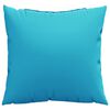 vidaXL Coussins &Eacute;parpill&eacute;s Uni 4 pcs Turquoise 50 x 50 cm