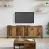 vidaXL Meuble TV Bois Ancien 140 x 36 x 49.5 cm Bois d'ing&eacute;nierie