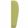 vidaXL Oreille de t&ecirc;te de lit Vert 80 x 23 x 6 cm tissu