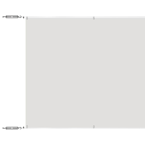 vidaXL Auvent vertical Blanc 180x1000 cm Tissu oxford