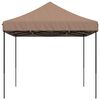 vidaXL Tente de r&eacute;ception pliable escamotable marron 440x292x315 cm