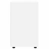 vidaXL Armoire de rangement Blanc 40 x 48 x 81 cm Bois d'ingénierie