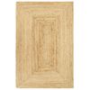 vidaXL Tapis fait &agrave; la main Jute 180x250 cm