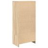 vidaXL Armoire tiroir ch&ecirc;ne sonoma 55,5x34x119,5 cm bois d'ing&eacute;nierie