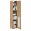 vidaXL Haut Armoire 2 pcs Ch&ecirc;ne artisanal Bois d'ing&eacute;nierie