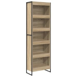vidaXL Biblioth&egrave;que 60 x 30 x 189,5 cm Ch&ecirc;ne Sonoma