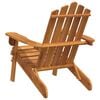 vidaXL Chaises Adirondack de jardin lot de 2 Bois massif d'acacia