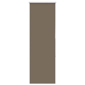vidaXL Store enrouleur occultant caf&eacute; 40x130cm largeur du tissu 35,7cm